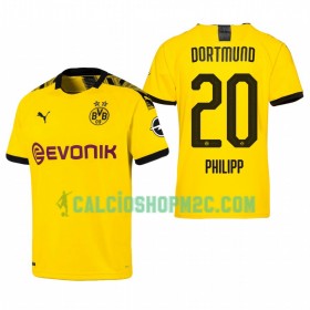 Borussia Dortmund Maximilian Philipp 20 Maglia Prima 2019/2020 Manica Corta